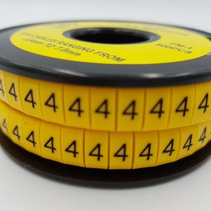 Señalizadores numéricos de PVC para cables